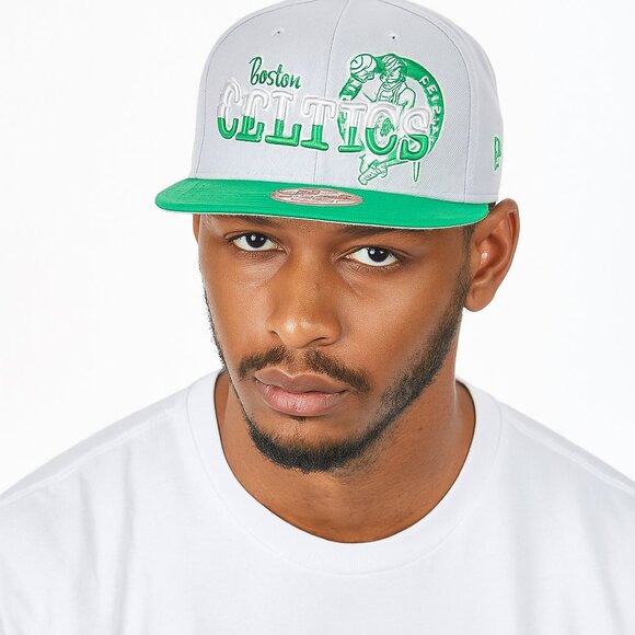 Boston Celtics Hats, Celtics Locker Room Hats, Celtics Caps Authentic New Era - Picture 1 of 9
